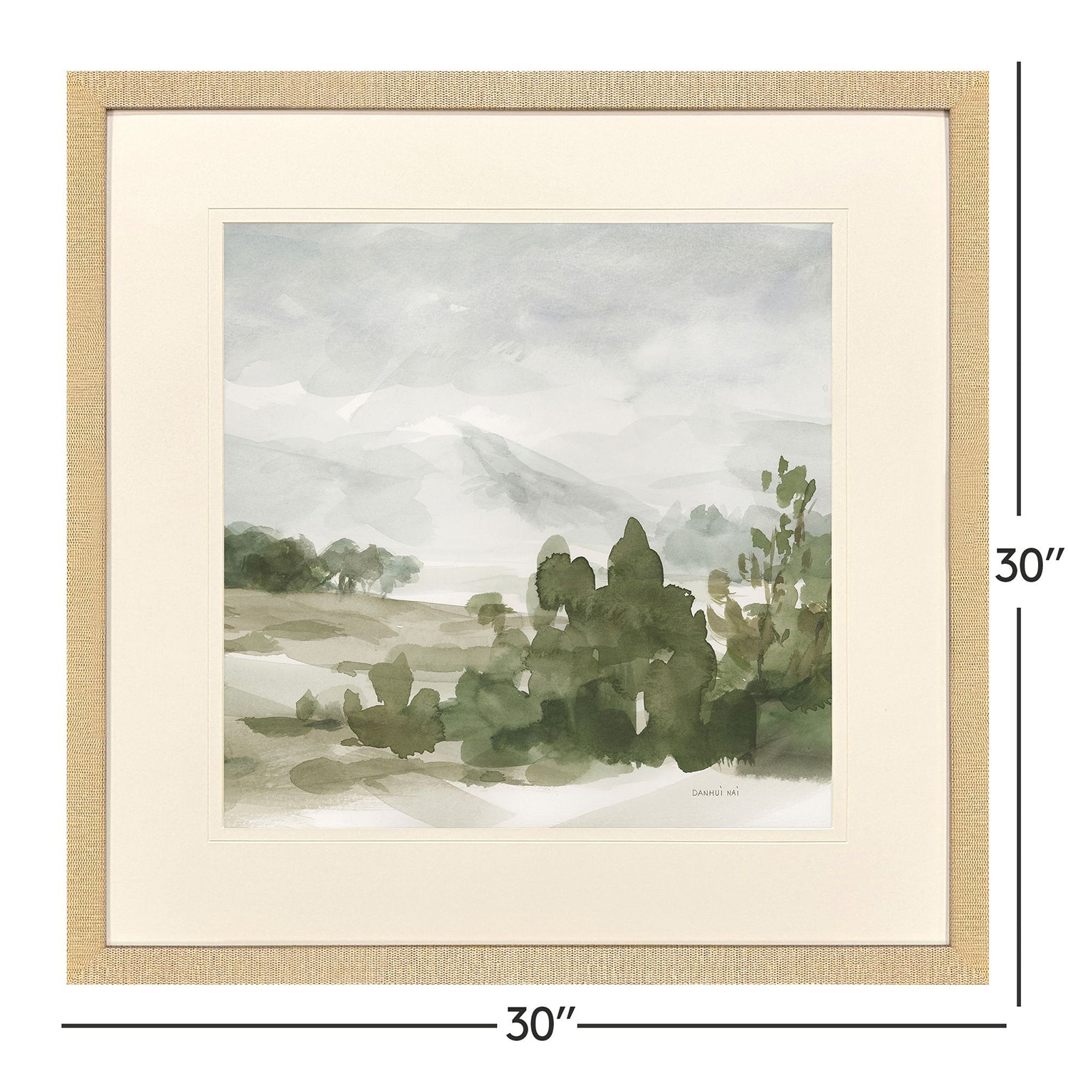 Sarah Lang Path to the Mountain II Framed Art