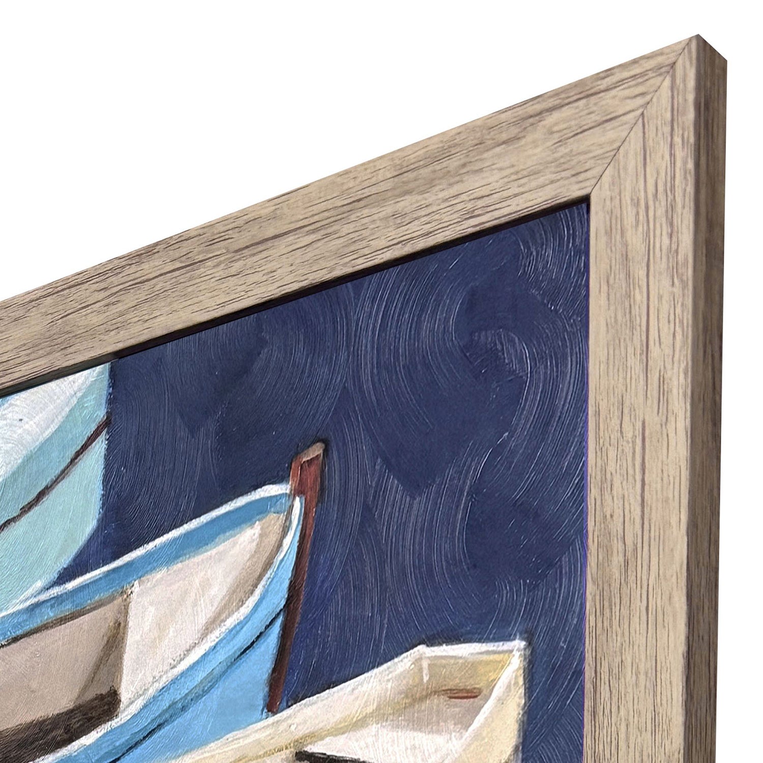 Jordan Glassco-Smith Serene Rowboats Framed Art