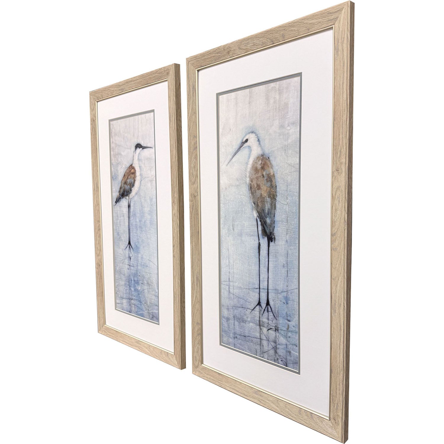 Jordan Glassco-Smith Seabirds Panel Framed Art Set of 2
