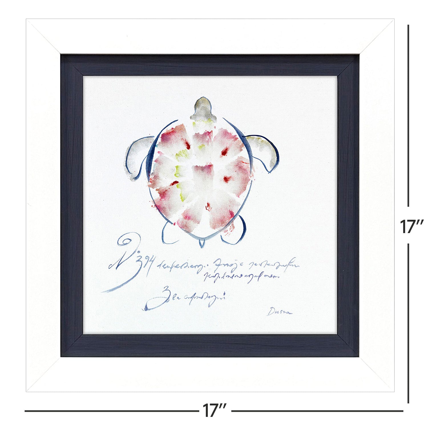 Leeanne Vaughn Sealife Framed Art Set of 3