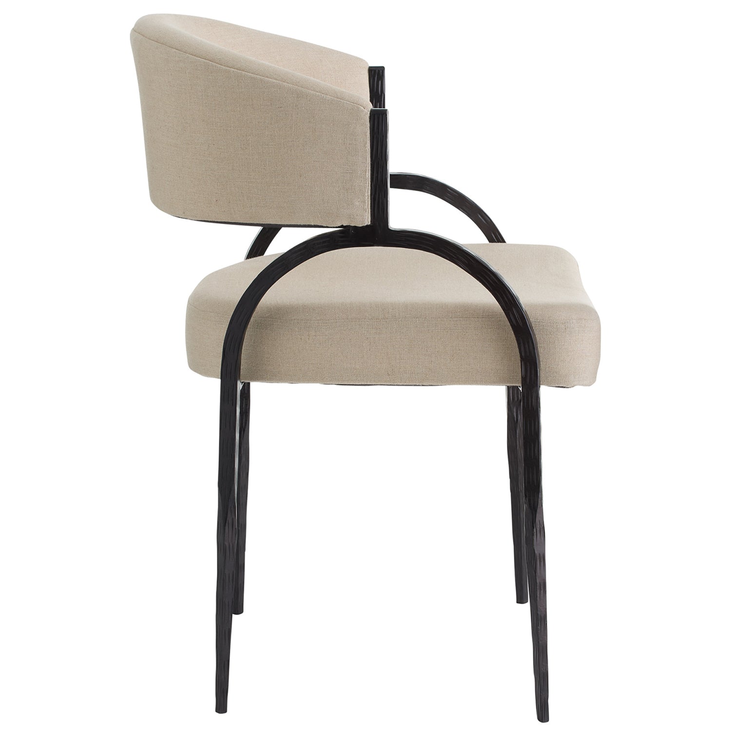 Arteriors Bahati Natural Linen Chair
