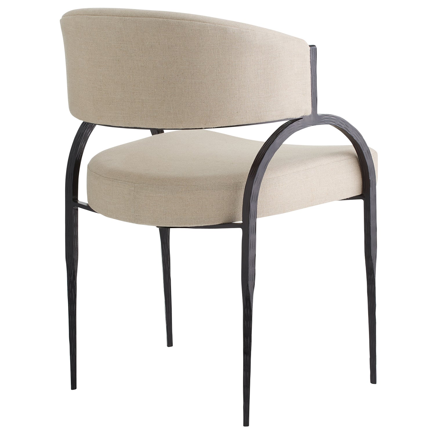 Arteriors Bahati Natural Linen Chair