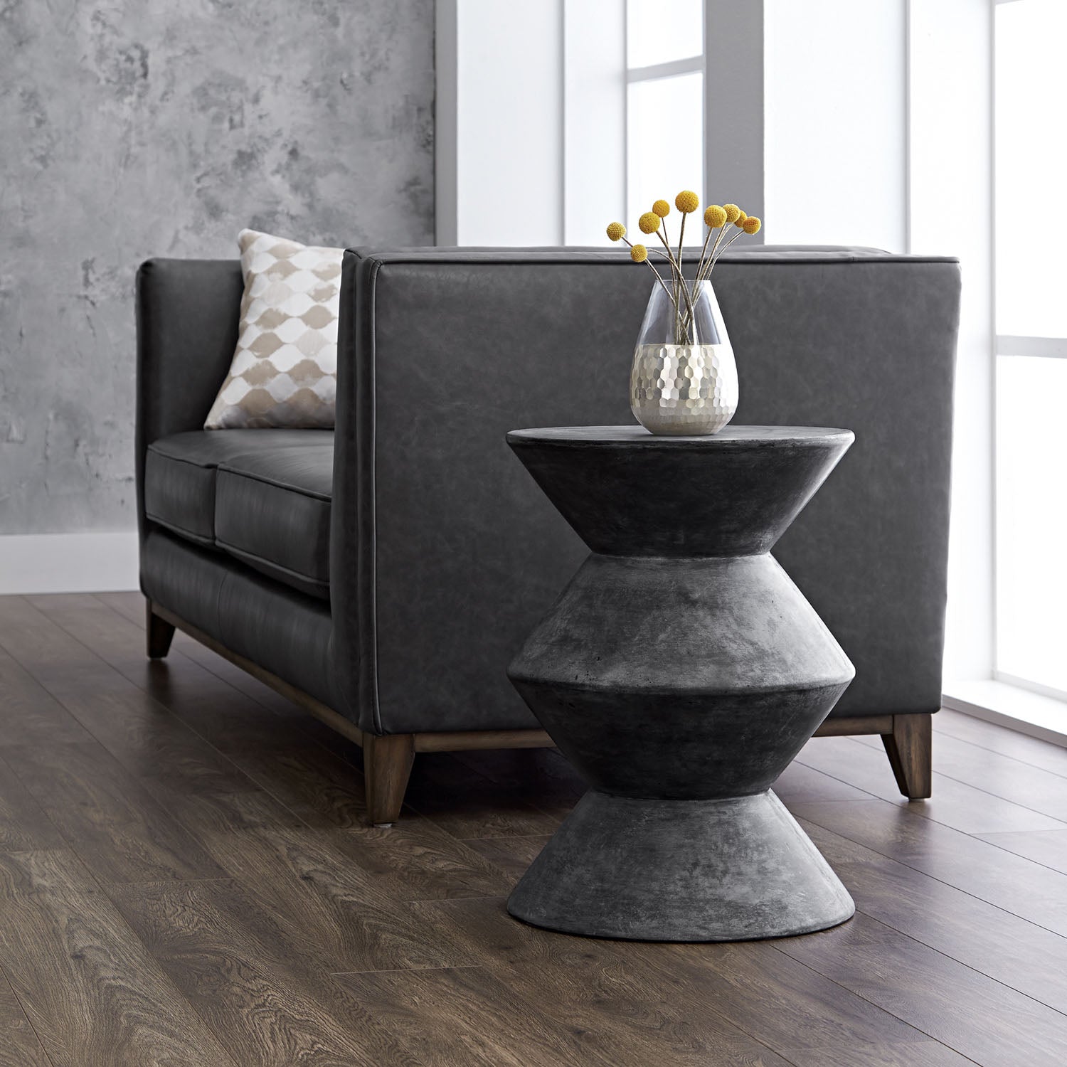 Sunpan Union Indoor/Outdoor End Table Set of 2