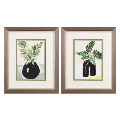 Loreth Little Plants Framed Art Set of 2