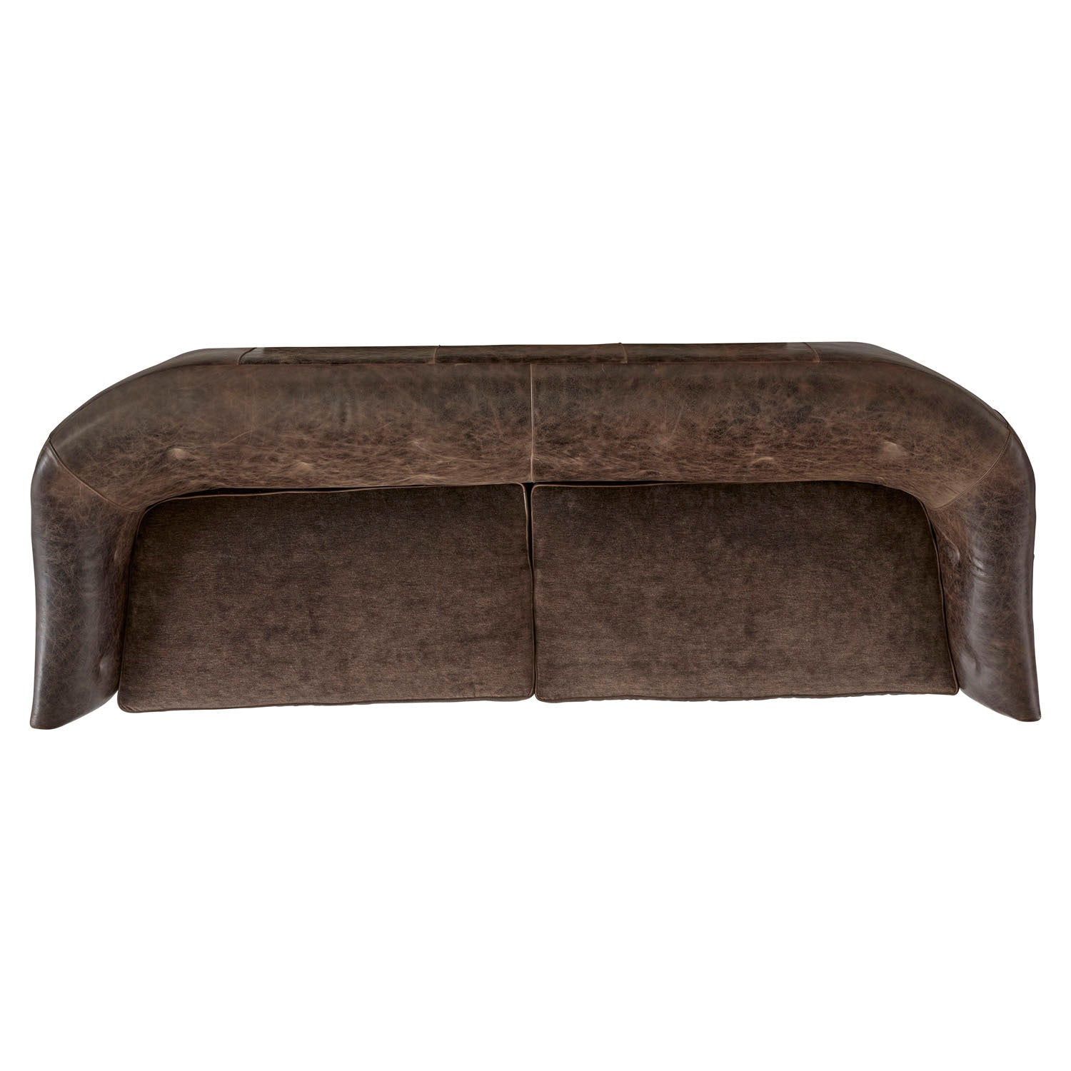 Bernhardt Living Brixton Leather Sofa