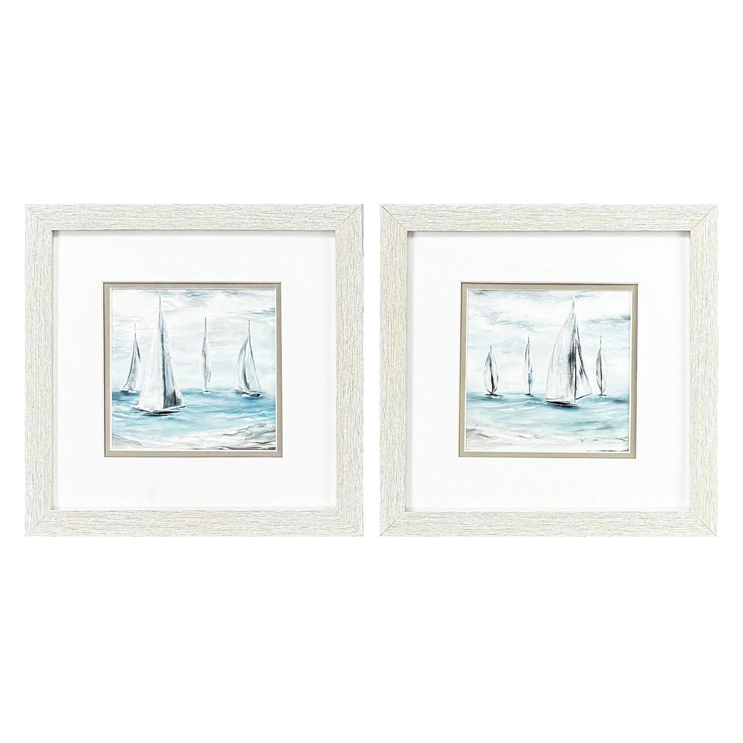 Dunlap Soft Summer Wind Framed Artwork Set of 2