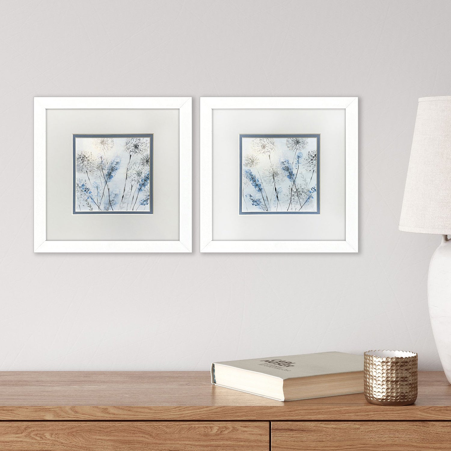 Jill Soft Country Morning Framed Artwork Set of 2