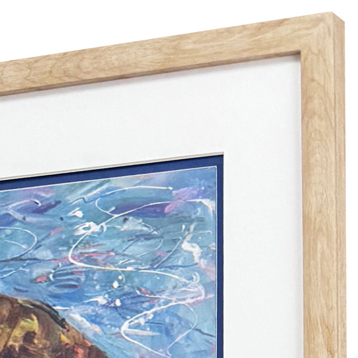 Derice Morning Swim Framed Artwork Set of 2