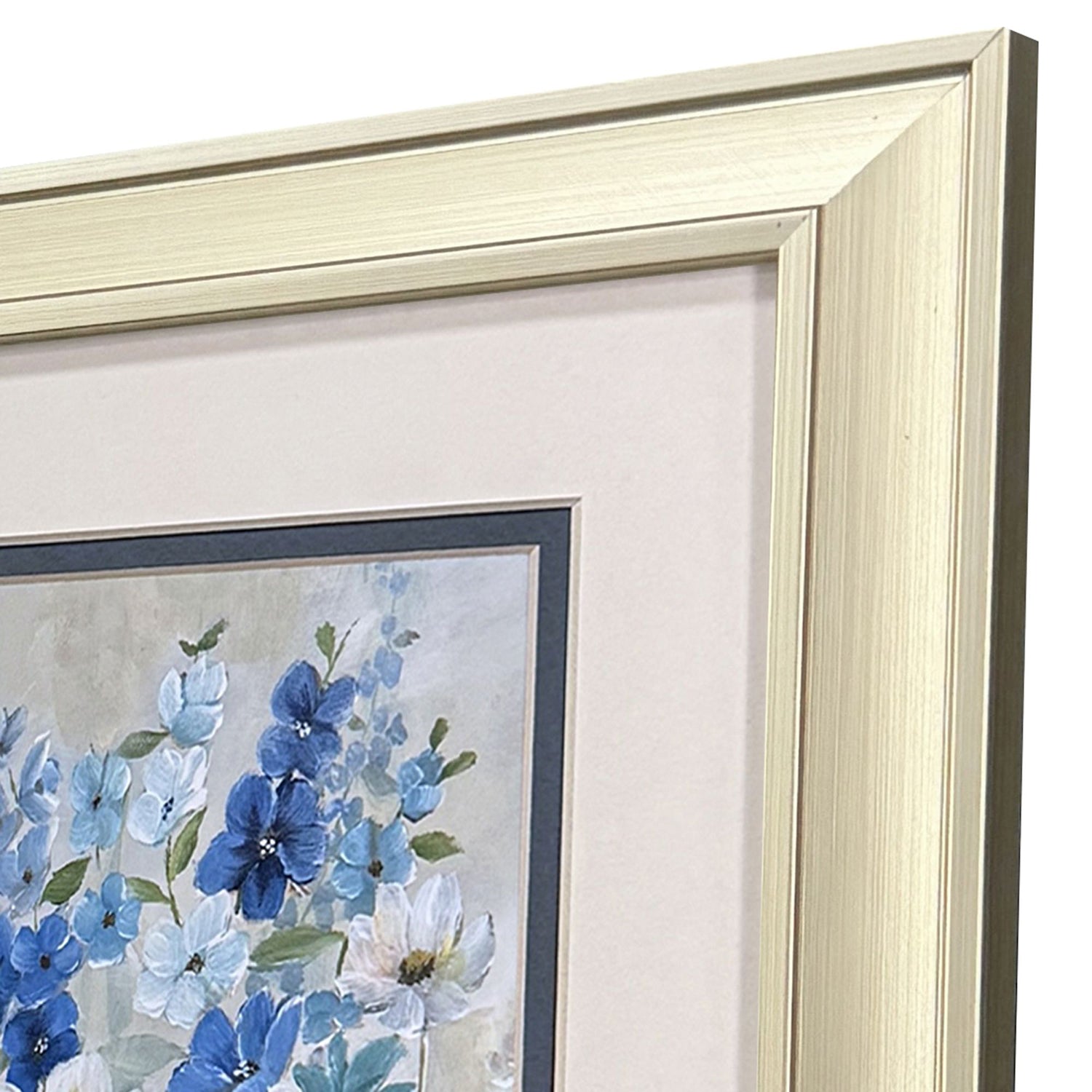 Nan Blue Garden Framed Artwork Set of 2
