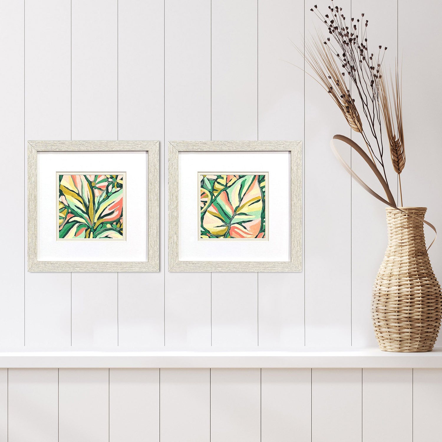 Vess Candy Tropicals I Framed Artwork Set of 2