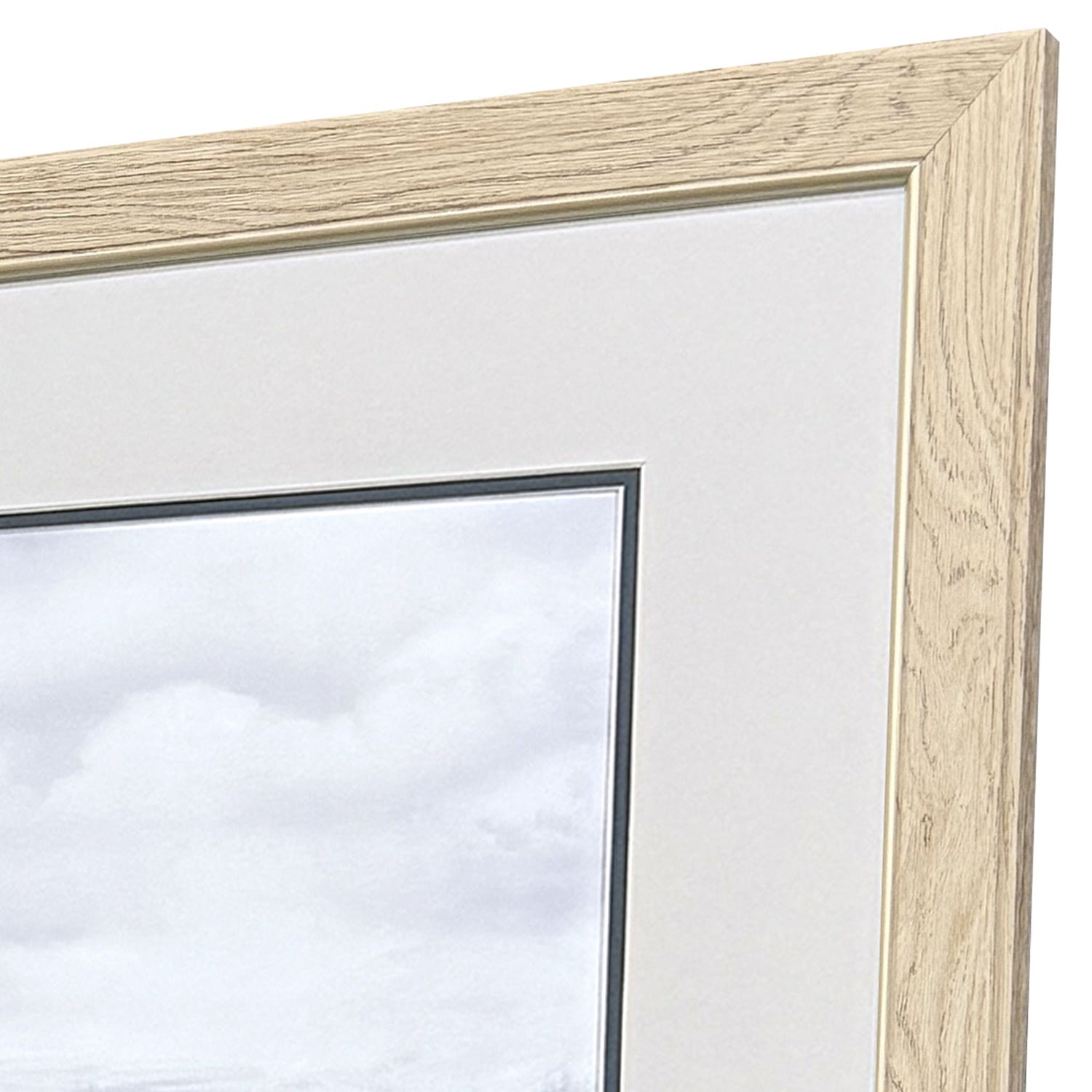 Maria Misty Plain Framed Artwork Set of 2