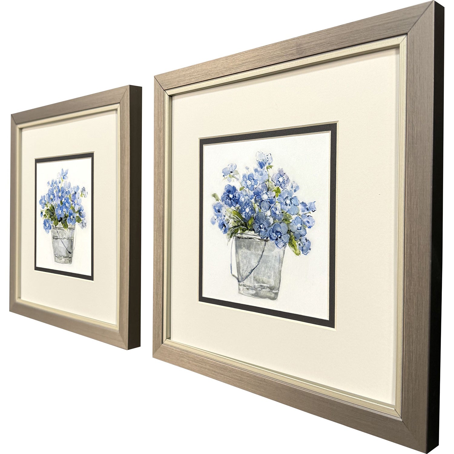 Swatland Bluebells Framed Artwork Set of 2