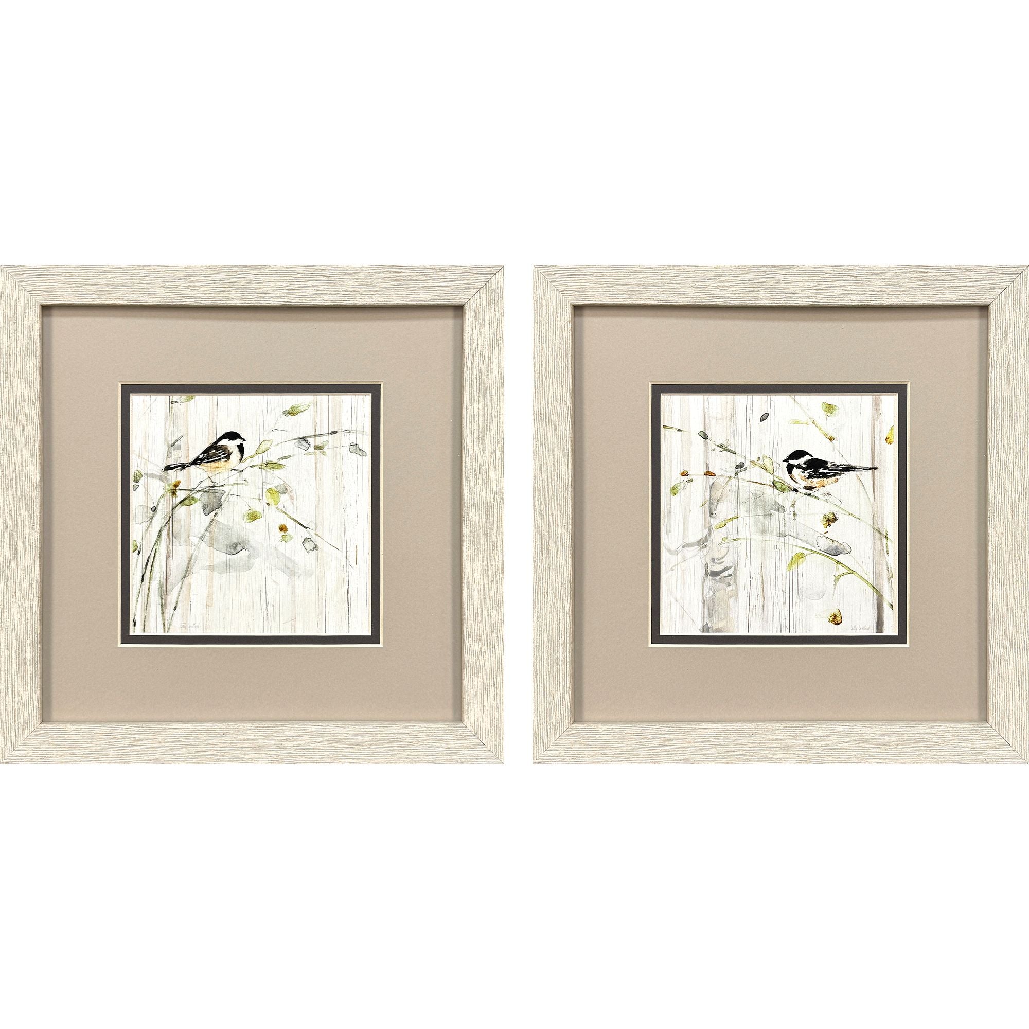 Swatland Heavenly Spring Framed Artwork Set of 2
