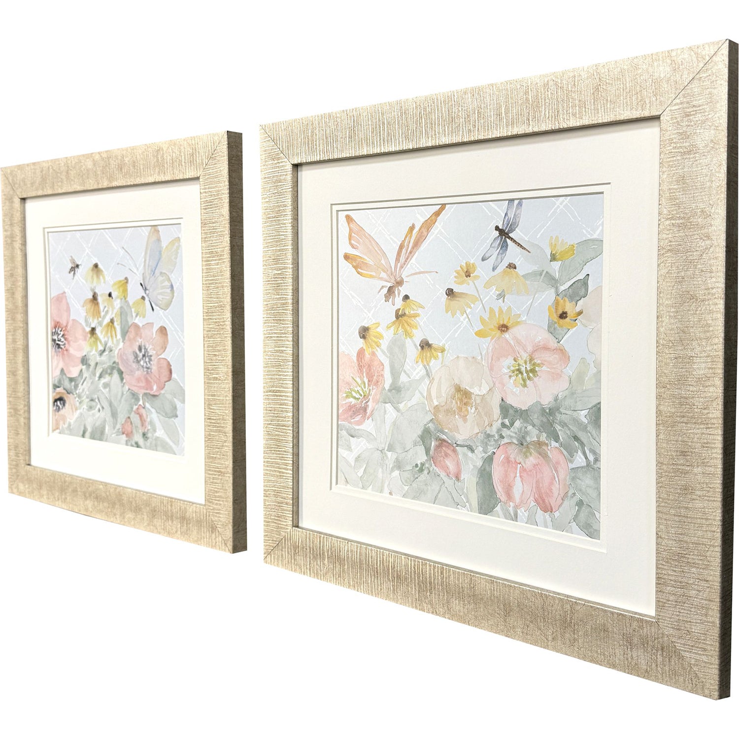 Loreth Garden Joy Framed Artwork Set of 2
