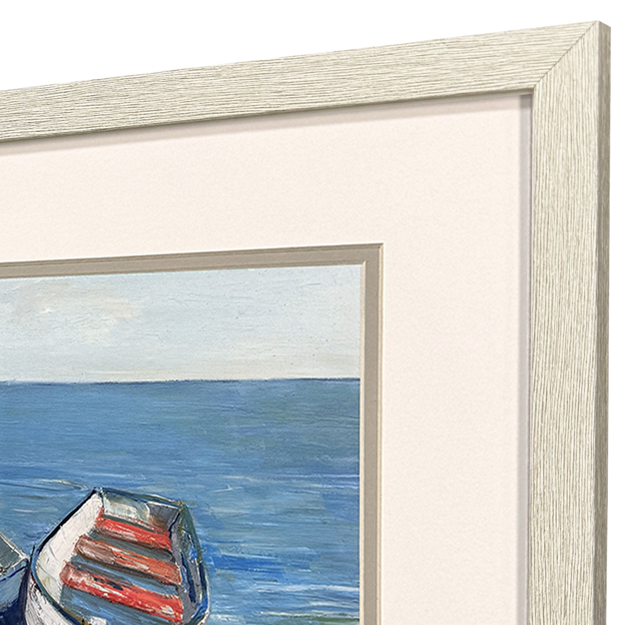 Swatland Day of Fishing Framed Artwork Set of 2