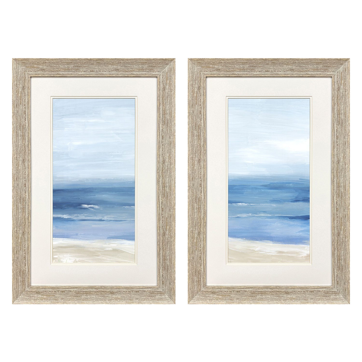 Mavis Beach Landscape Framed Artwork Set of 2