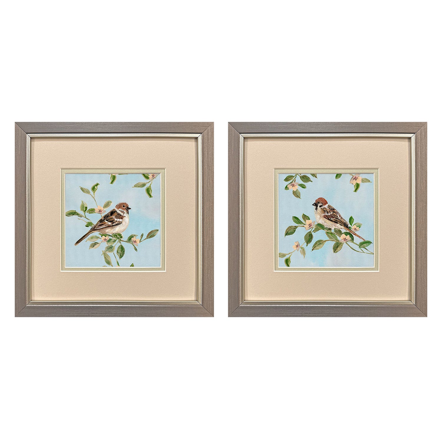 Leeanne Vaughn Peach Love Framed Art Set of 2