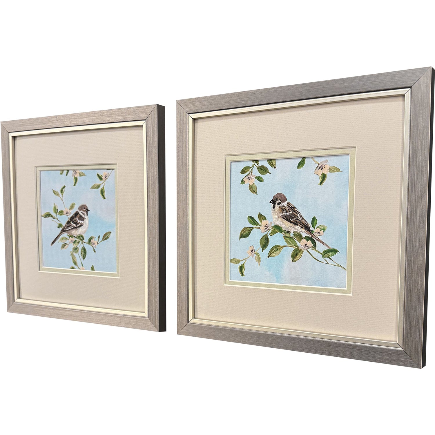 Leeanne Vaughn Peach Love Framed Art Set of 2