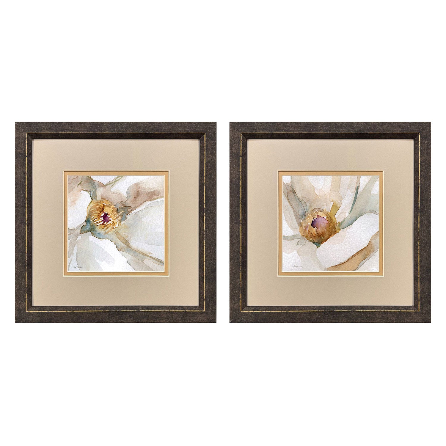 Malanta Knowles Floral Center Framed Art Set of 2