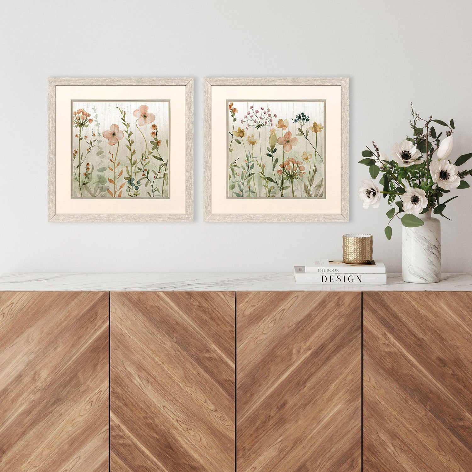 Jordan Glassco-Smith Fall Sketchbook Framed Art Set of 2