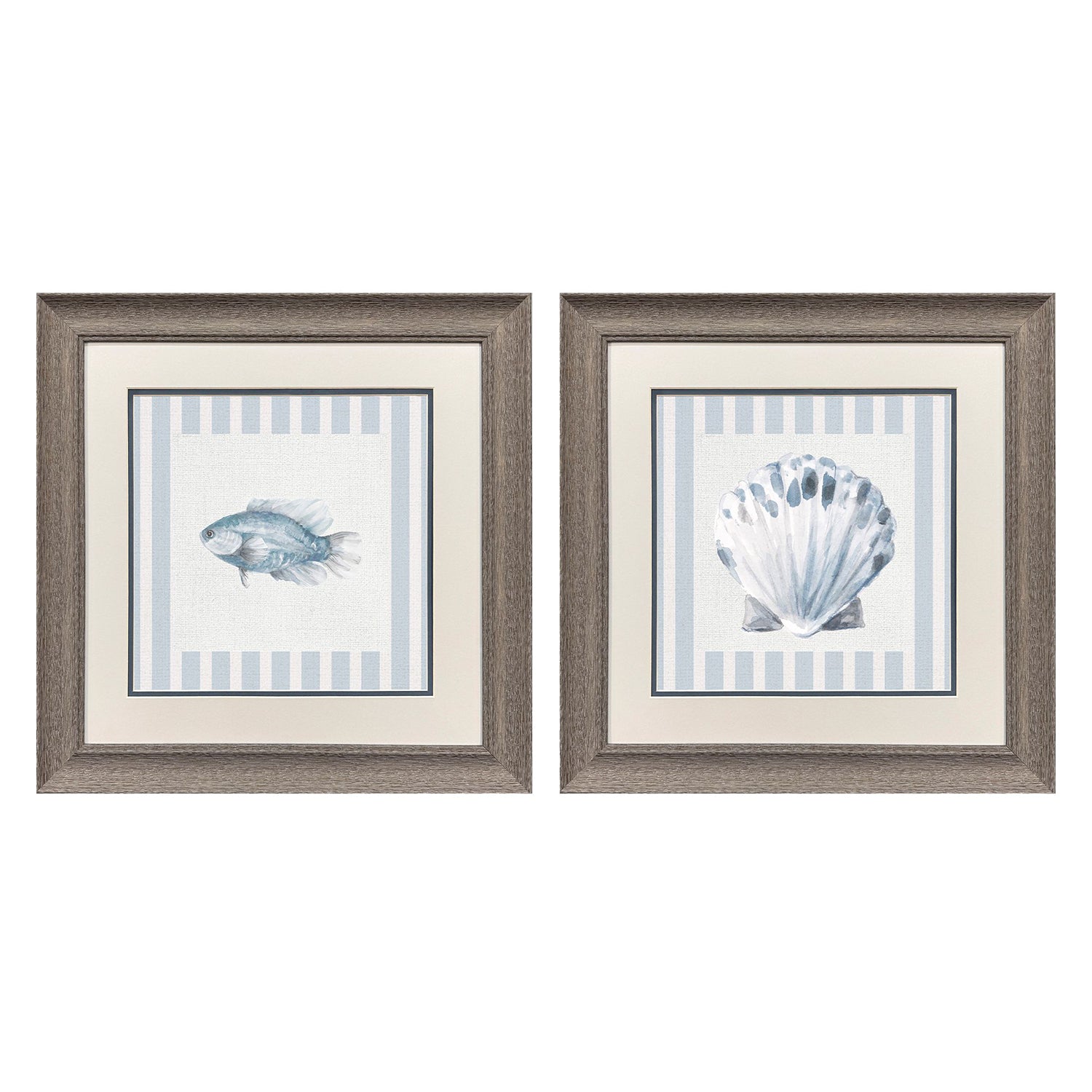 Leeanne Vaughn Ocean Finds I Framed Art Set of 2