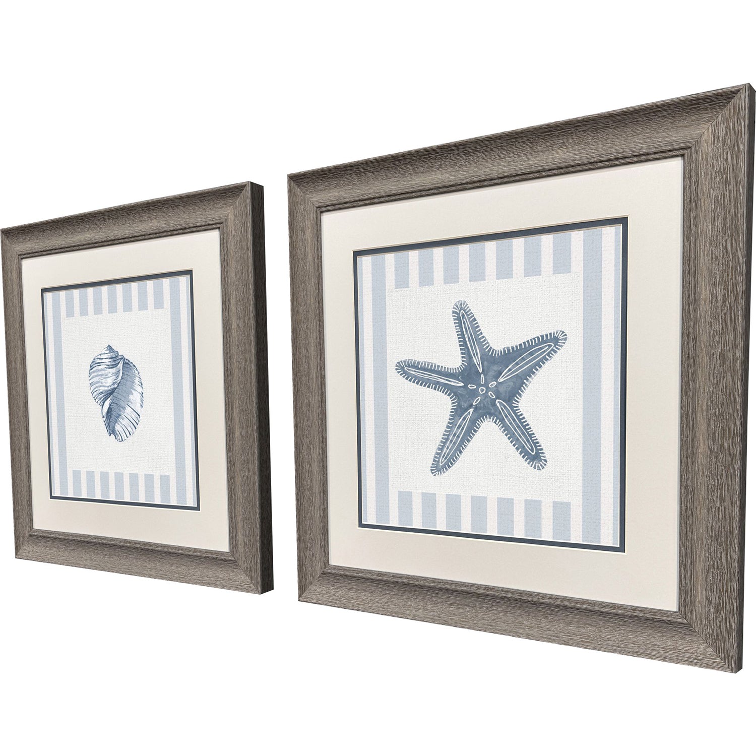 Leeanne Vaughn Ocean Finds II Framed Art Set of 2