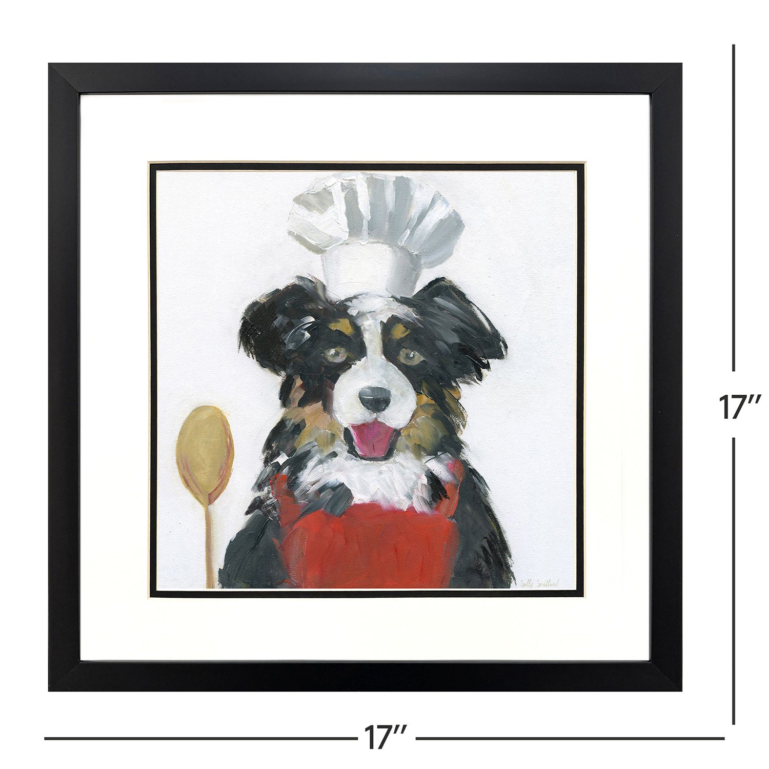 Malanta Knowles Chef Pups Framed Art Set of 2