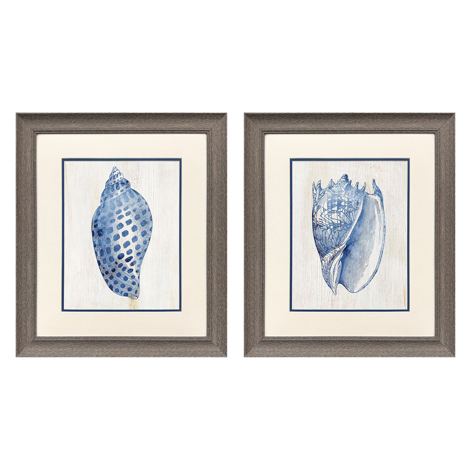 Leeanne Vaughn Ocean Echoes I Framed Art Set of 2