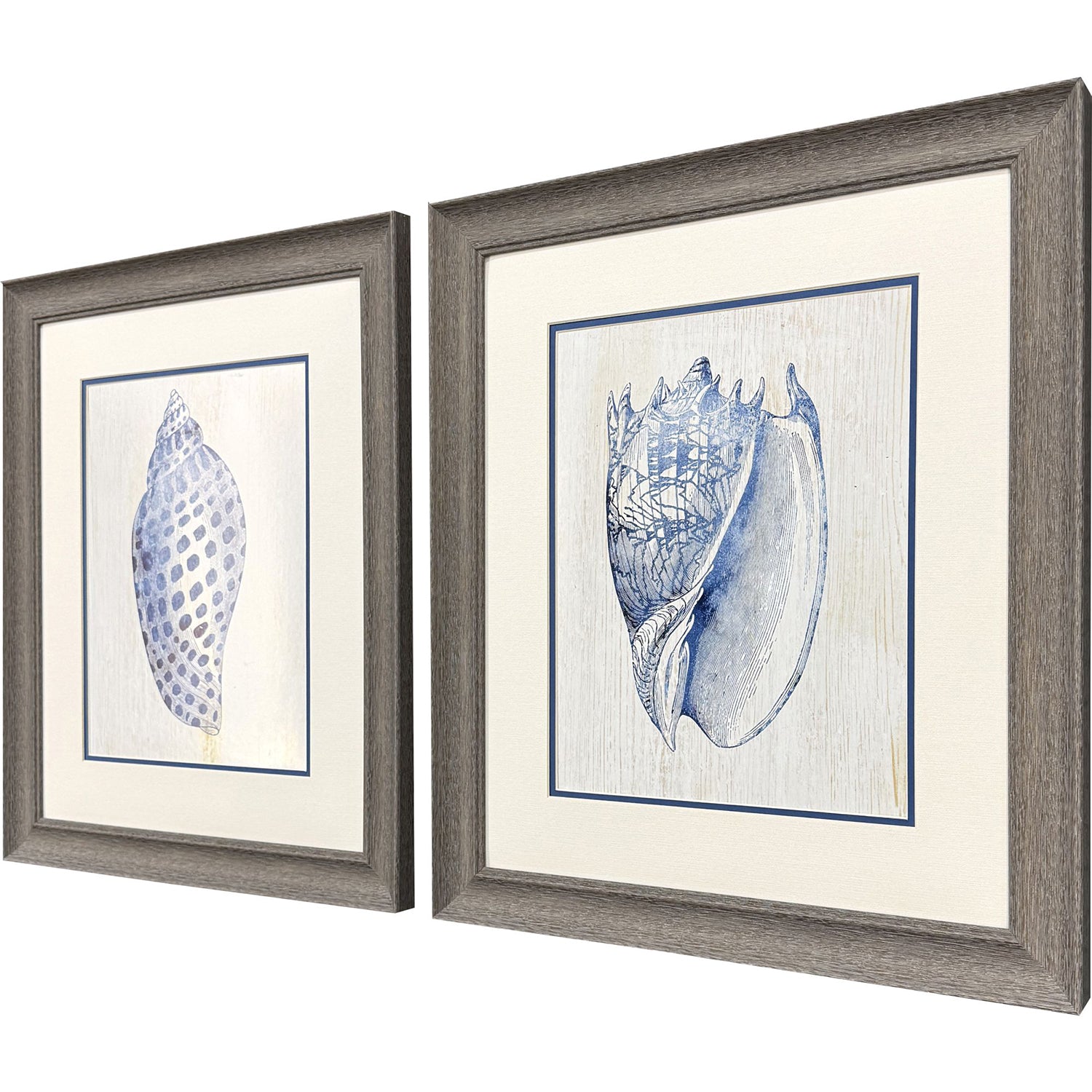 Leeanne Vaughn Ocean Echoes I Framed Art Set of 2