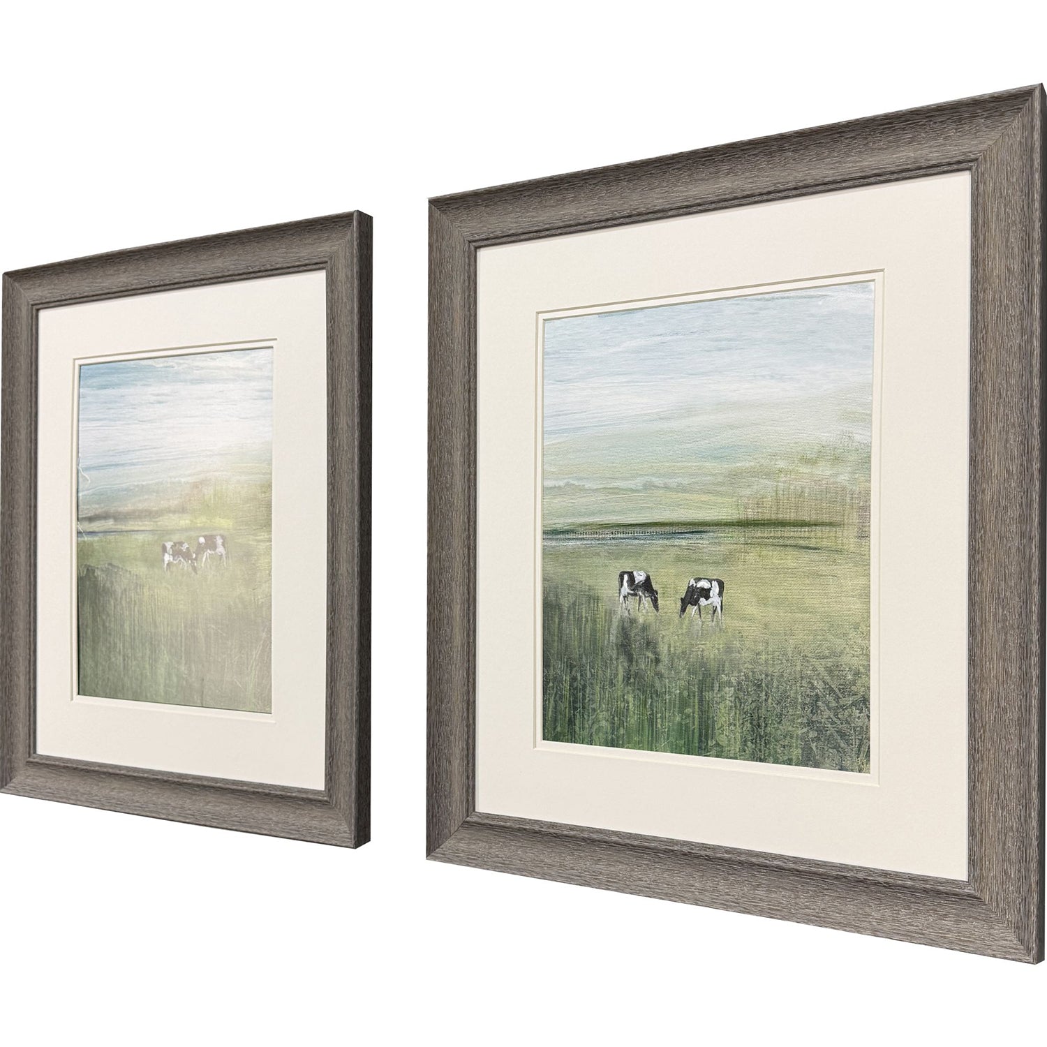 Sarah Lang Out to Pasture Framed Art Set of 2