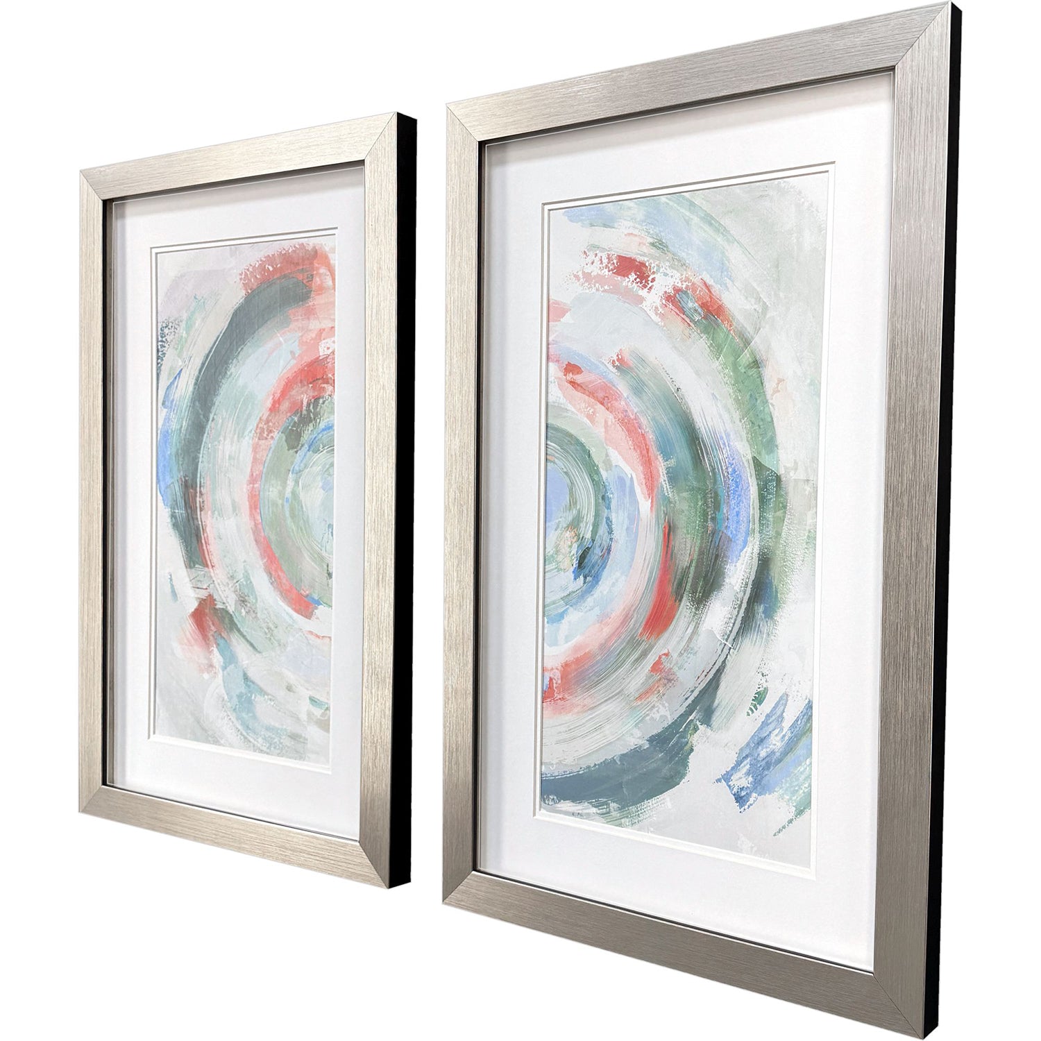 Jordan Glassco-Smith Pink Halo Framed Art Set of 2