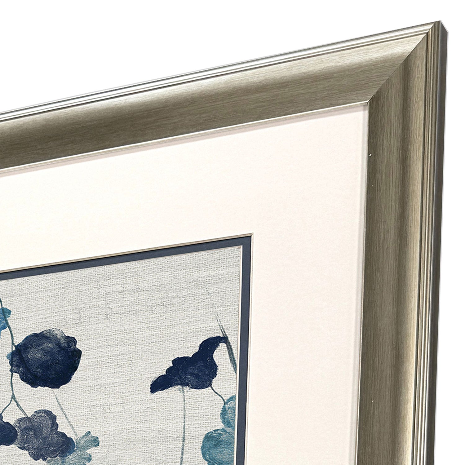Jordan Glassco-Smith Blue Vines Framed Art Set of 2