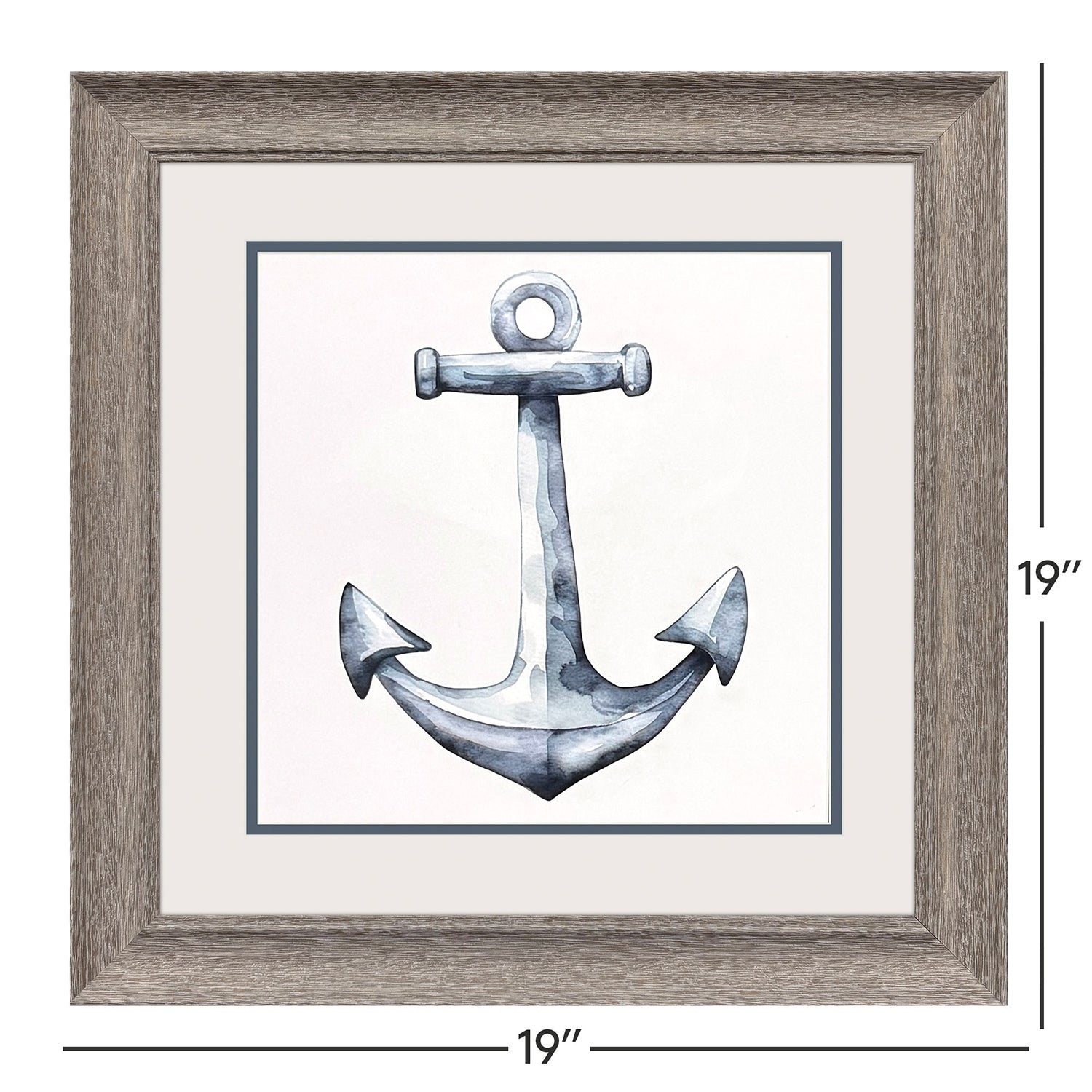 Leeanne Vaughn Blue Waterways Framed Art Set of 2