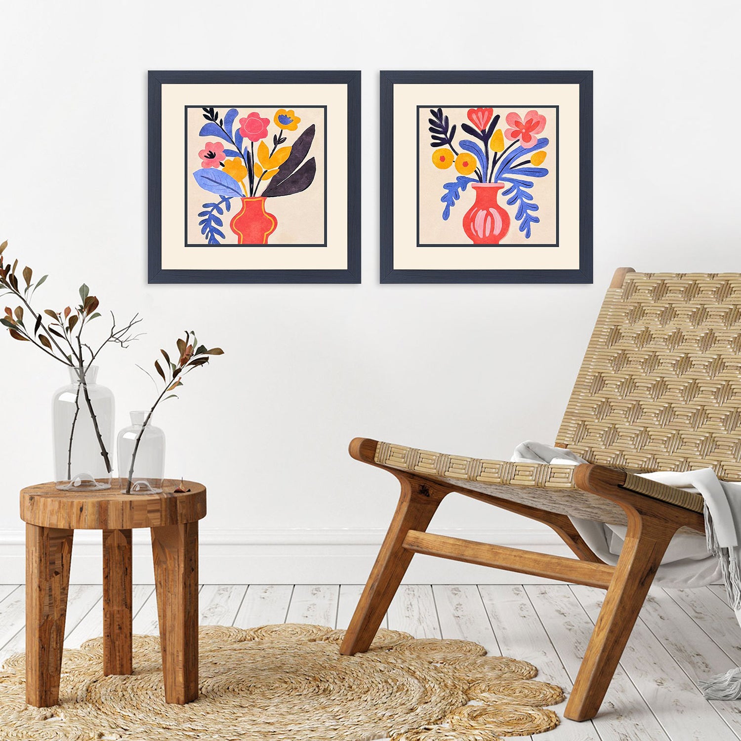 Malanta Knowles Matisse Bouquet I Framed Art Set of 2