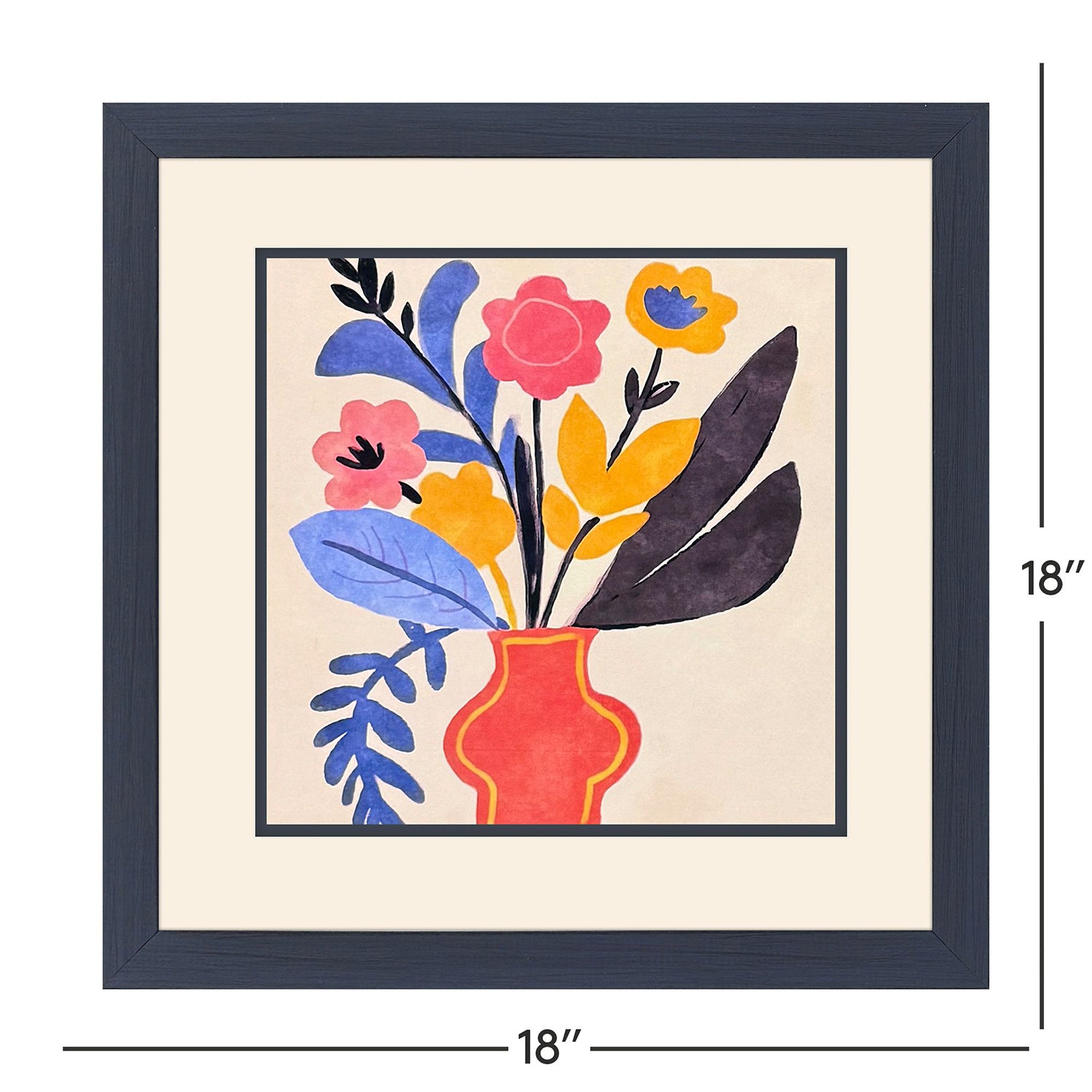 Malanta Knowles Matisse Bouquet I Framed Art Set of 2