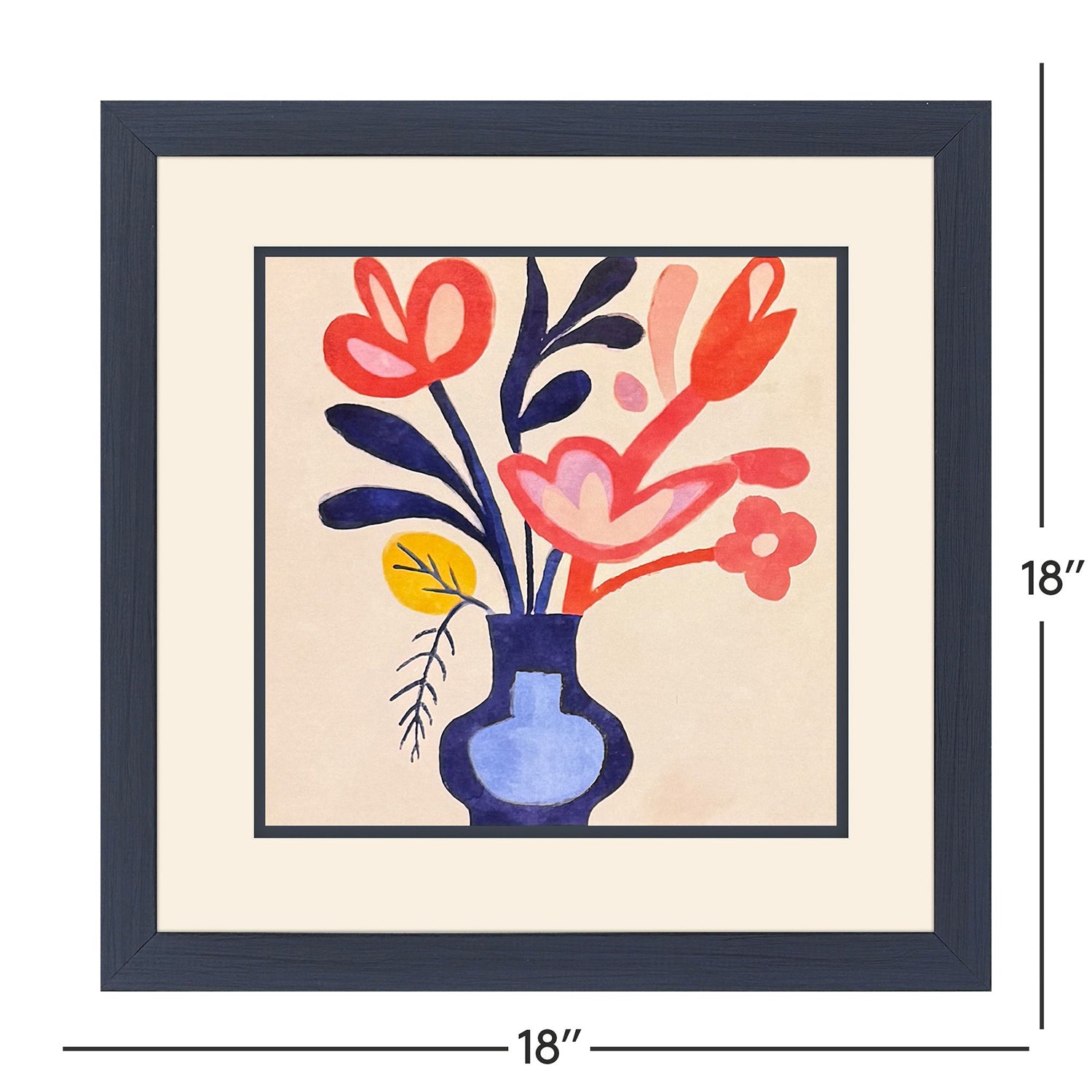 Malanta Knowles Matisse Bouquet II Framed Art Set of 2