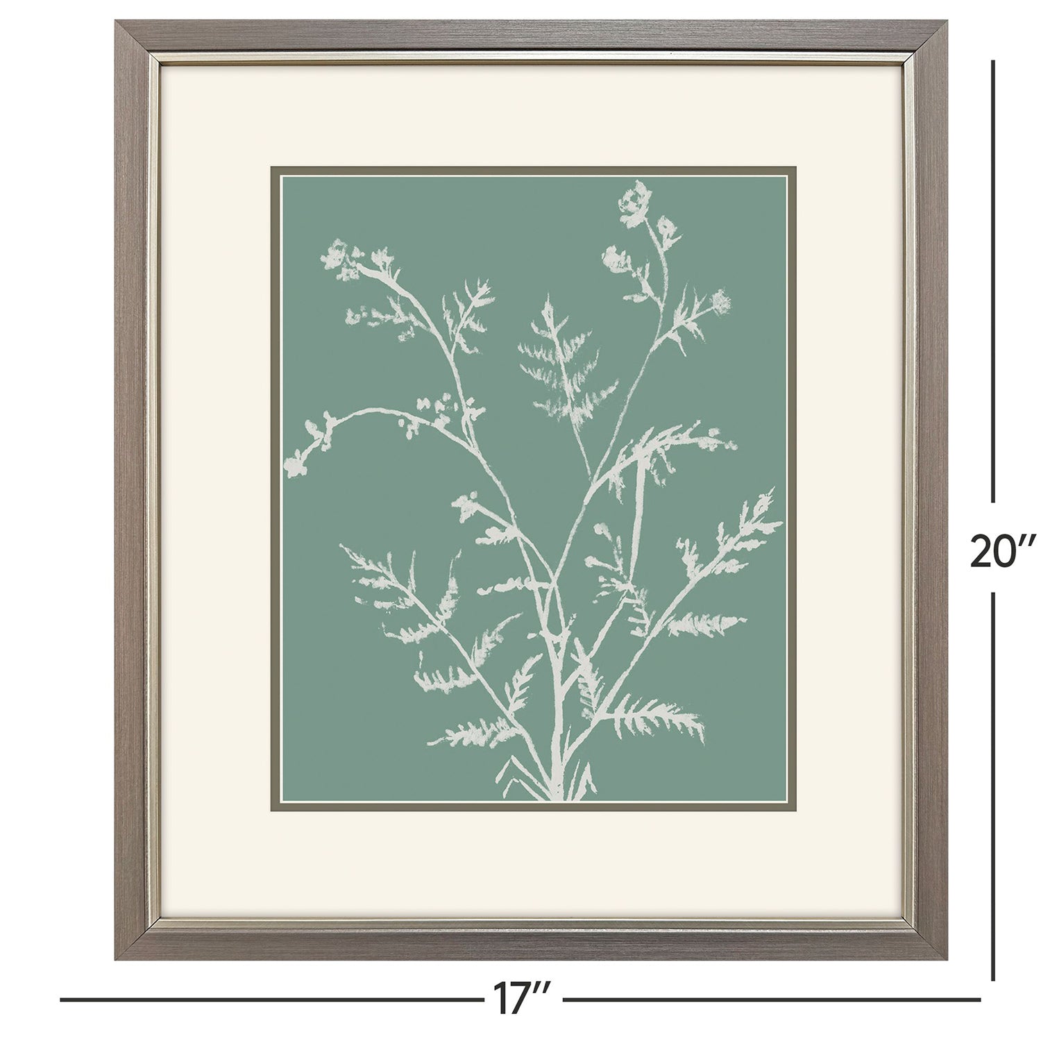 Jordan Glassco-Smith Friendly Fern Framed Art Set of 2