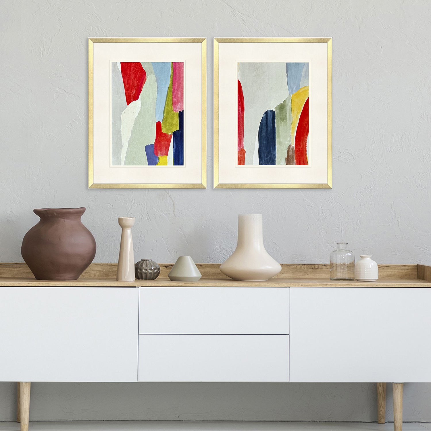 Jordan Glassco-Smith Colour Arch Framed Art Set of 2