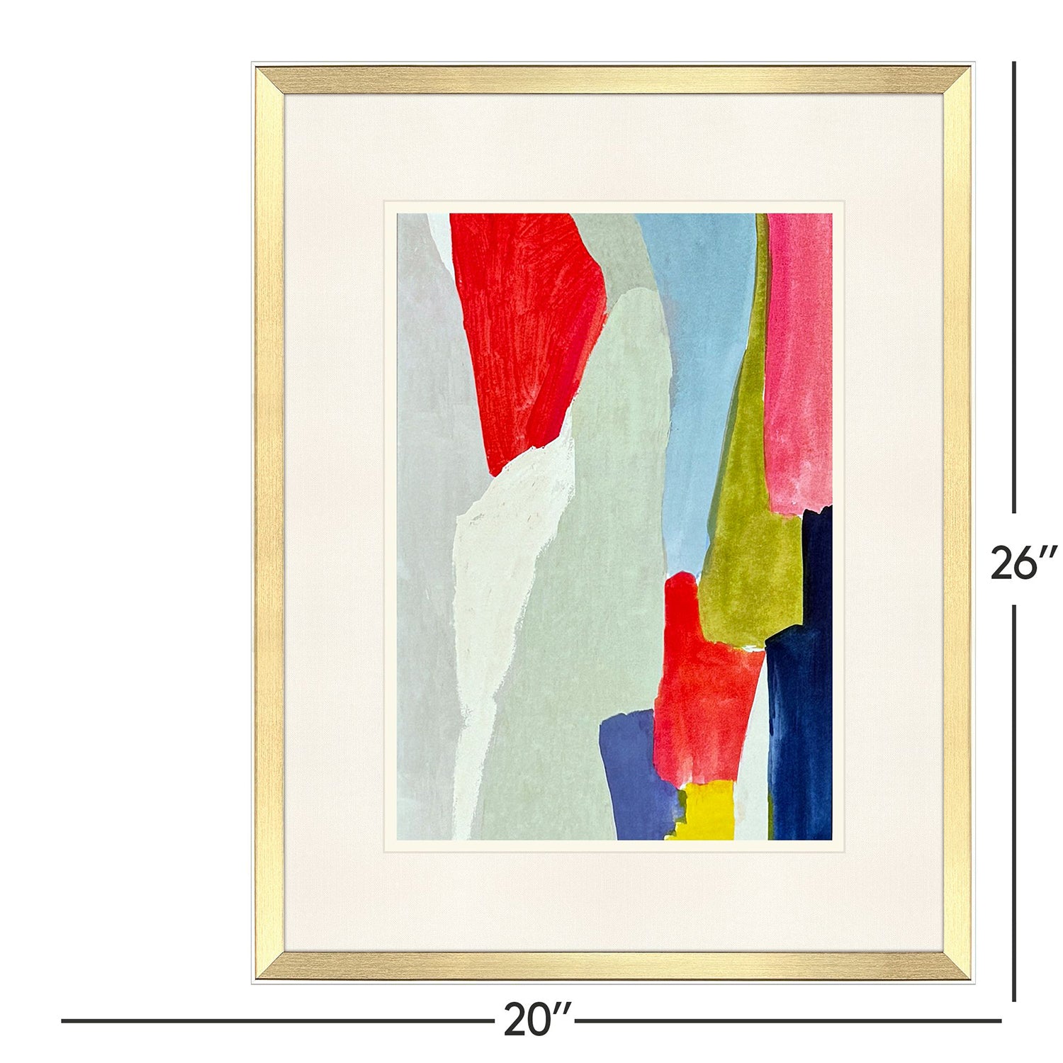 Jordan Glassco-Smith Colour Arch Framed Art Set of 2