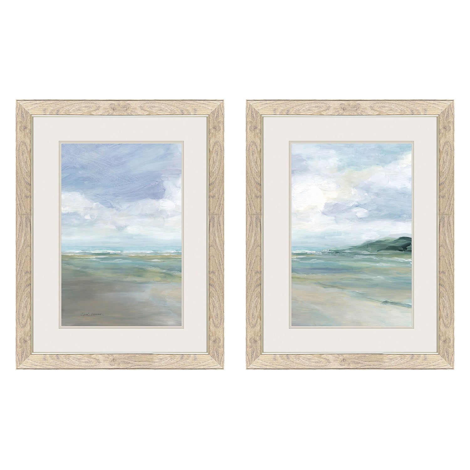 Leeanne Vaughn Sandy Beaches Framed Art Set of 2