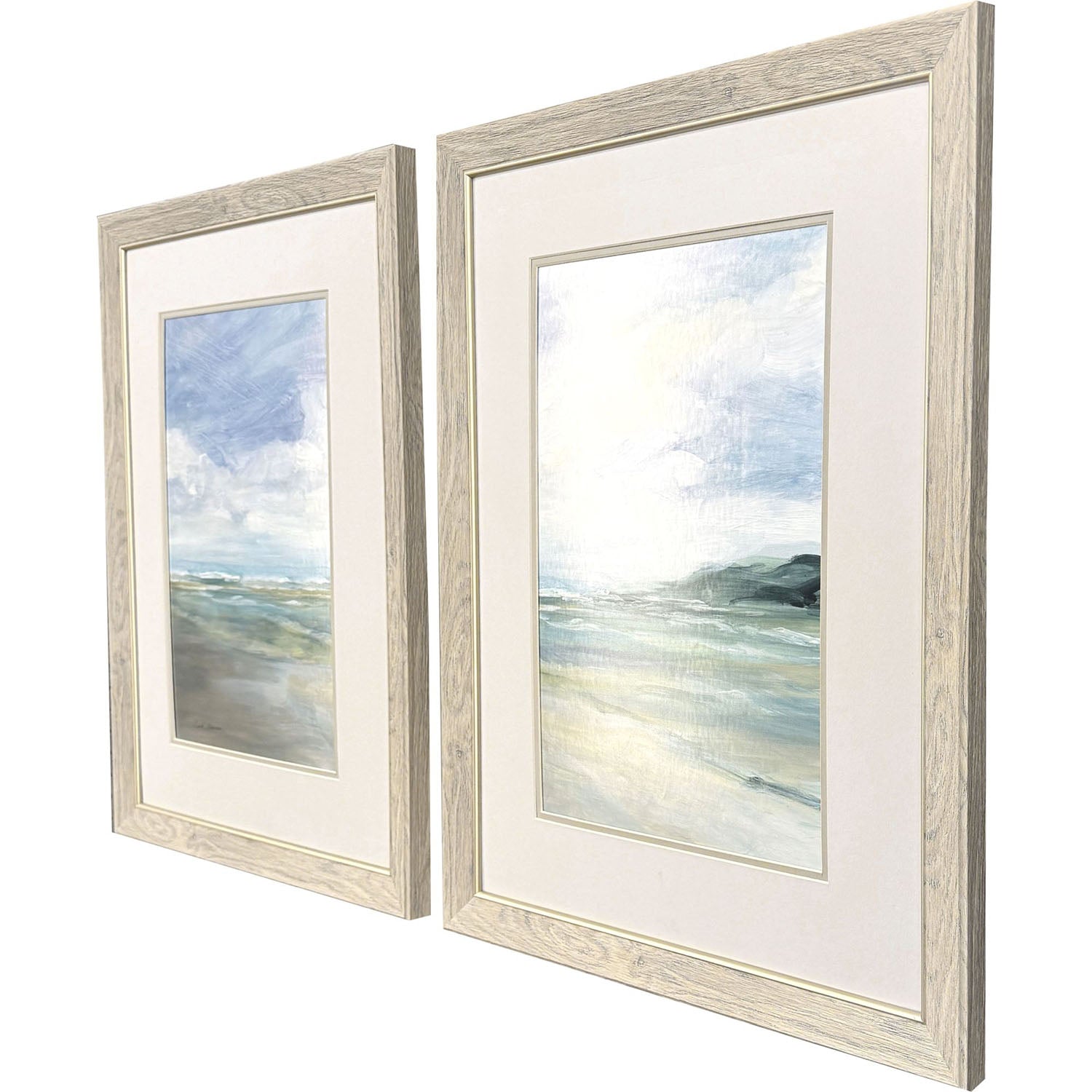 Leeanne Vaughn Sandy Beaches Framed Art Set of 2
