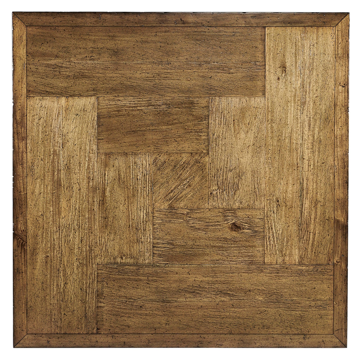 Jonathan Charles Casual Accents Driftwood Square Coffee Table