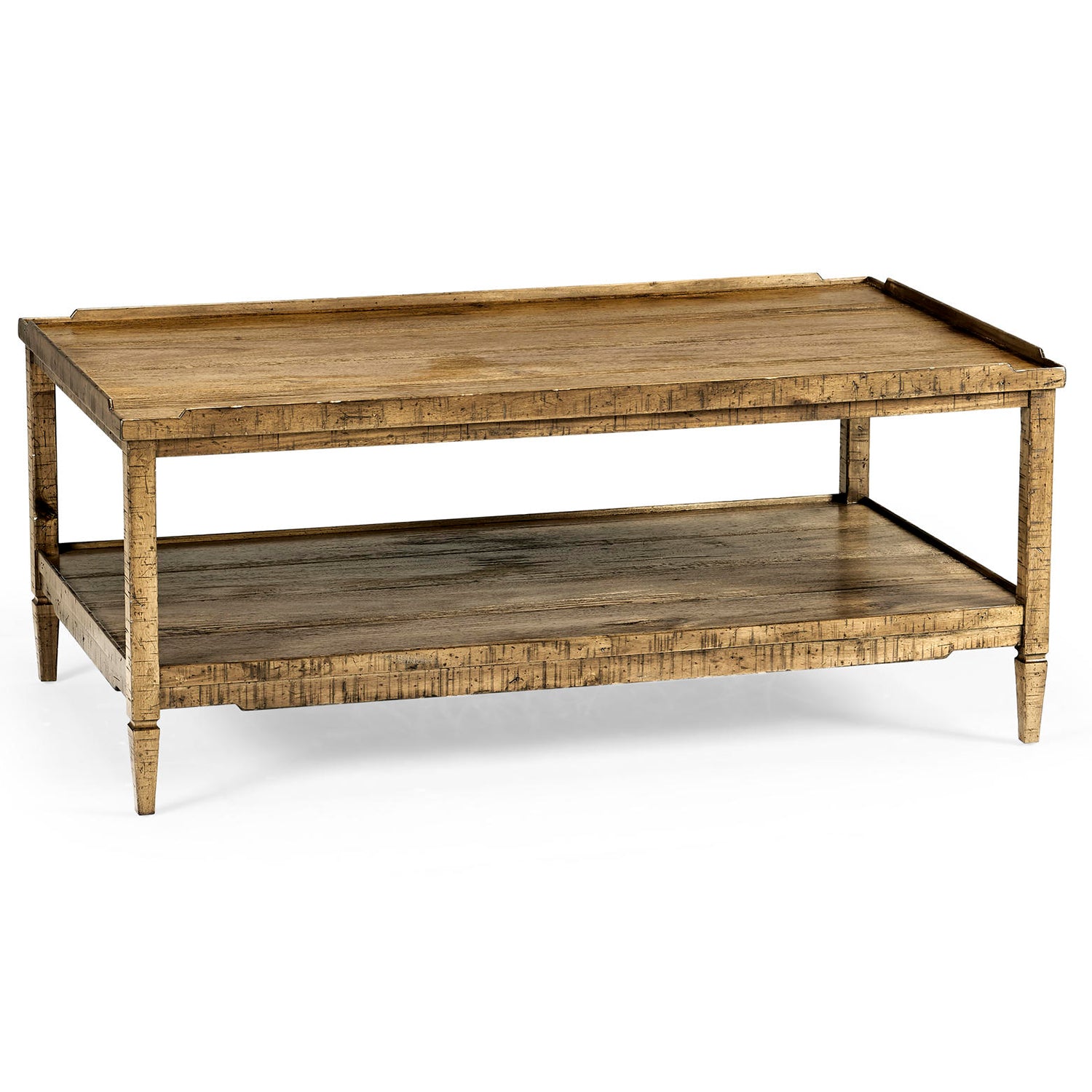 Jonathan Charles Casual Accents Driftwood Cocktail Table