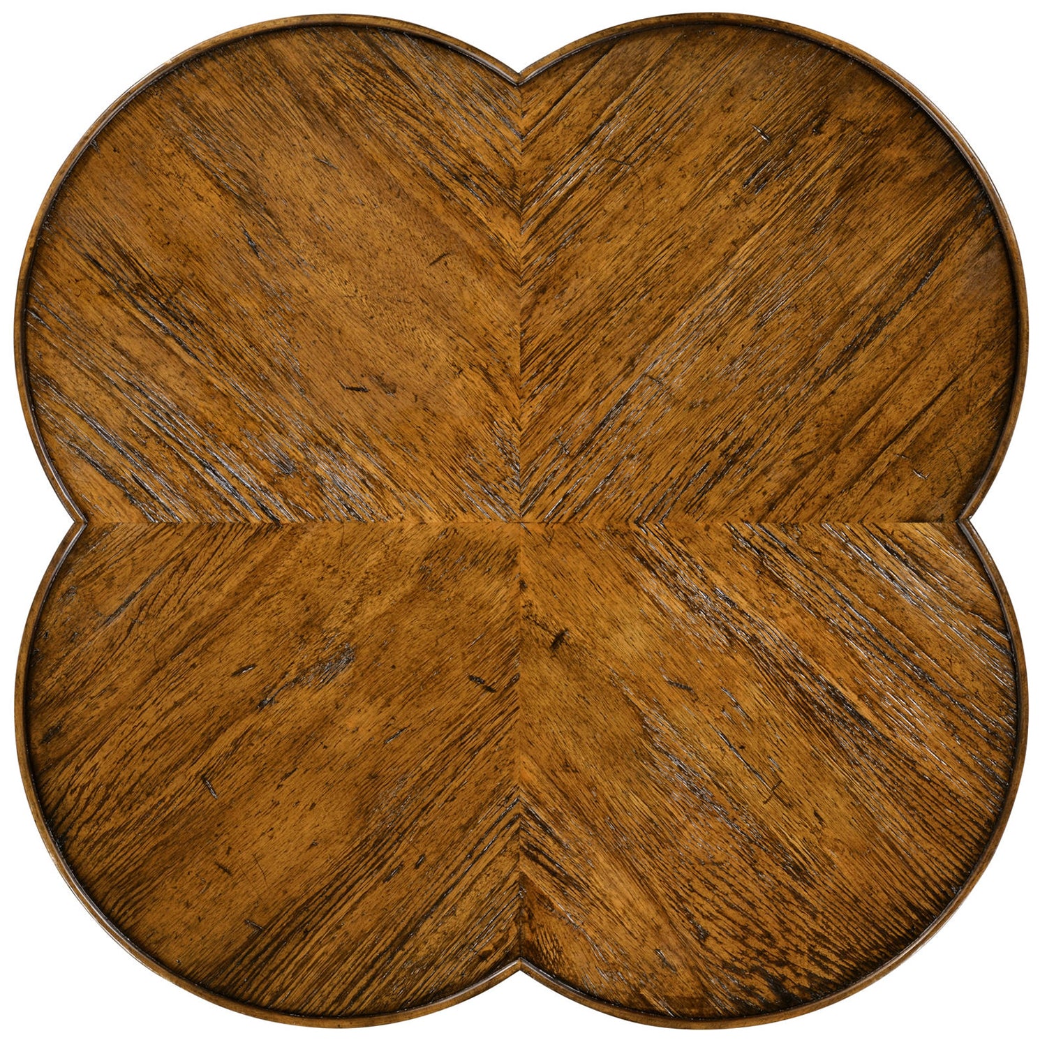 Jonathan Charles Casual Accents Country Quatrefoil Accent Table