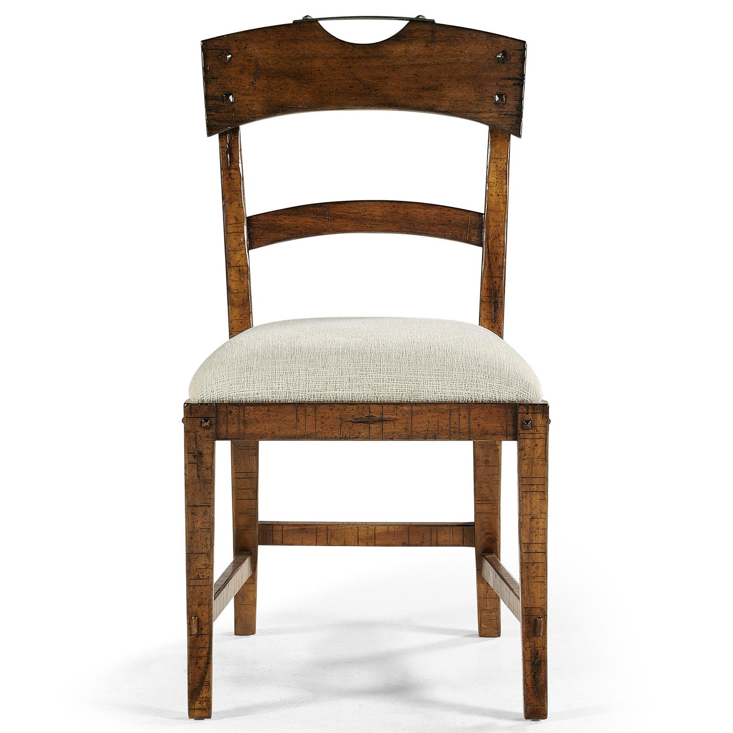 Jonathan Charles Casual Accents Country Planked Side Chair Set of 2