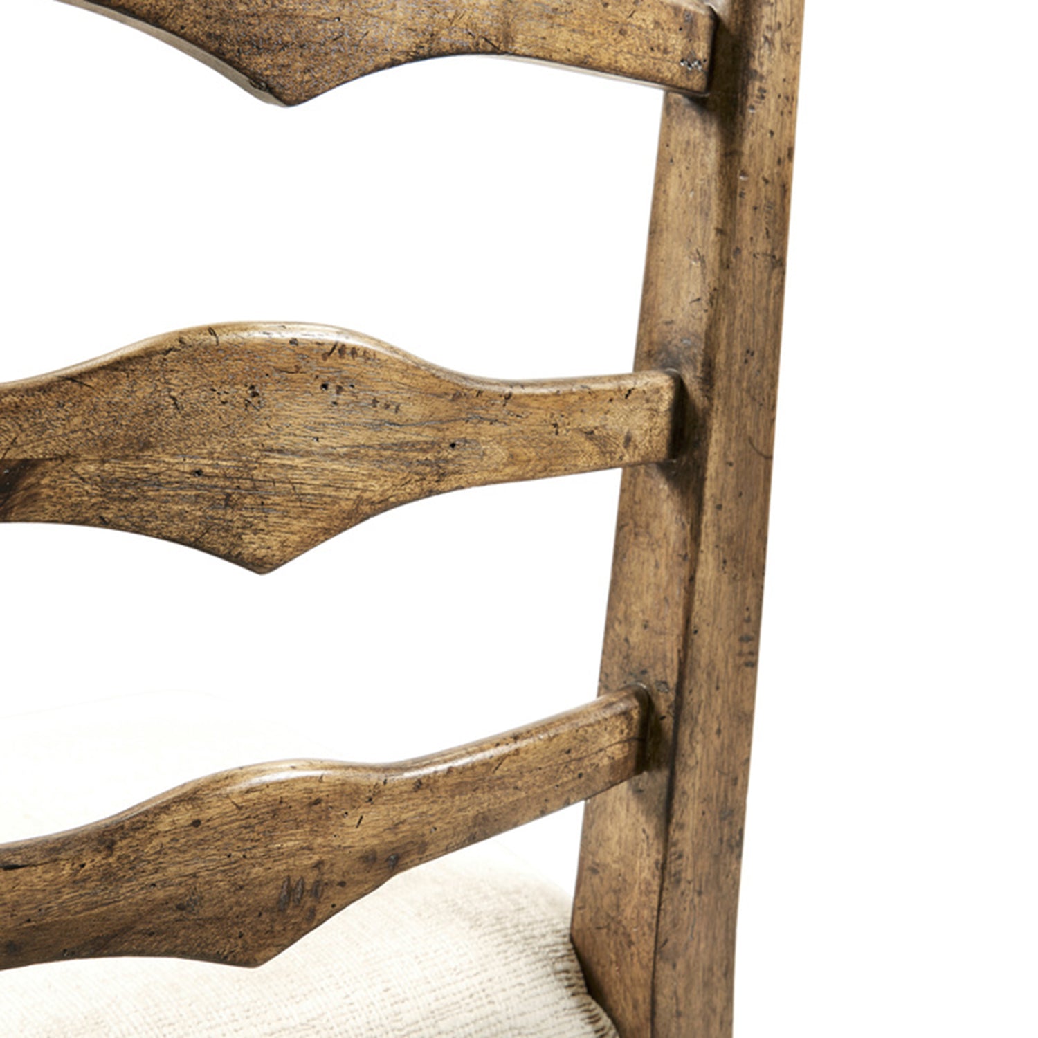 Jonathan Charles Casually Country Pompano Ladderback Accent Side Chair