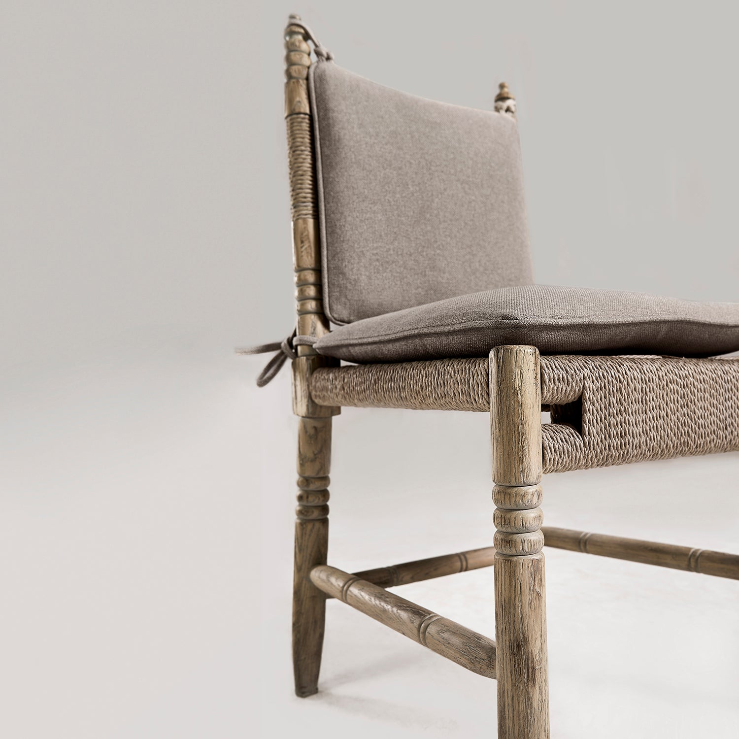 Jonathan Charles Sagehill Rush Seat Side Chair