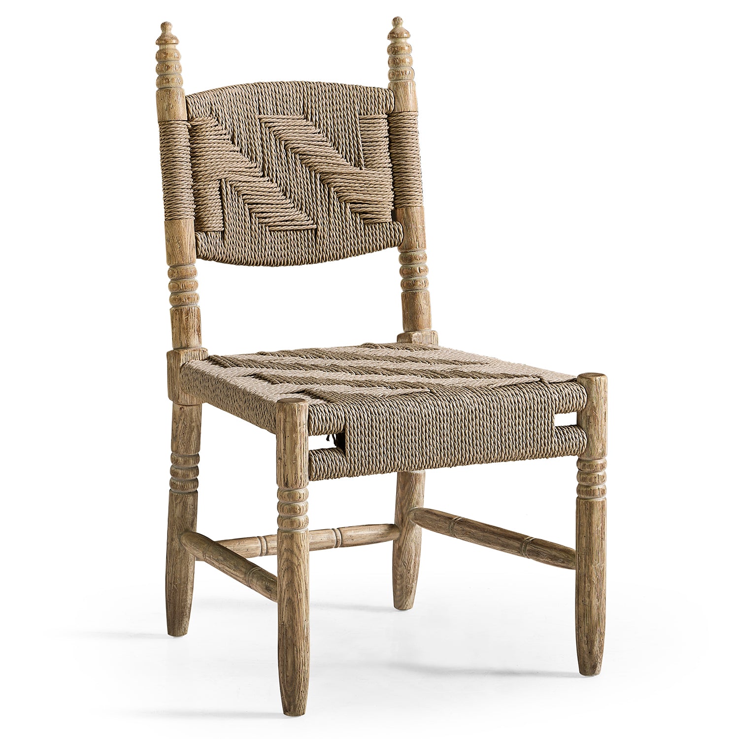 Jonathan Charles Sagehill Rush Seat Side Chair