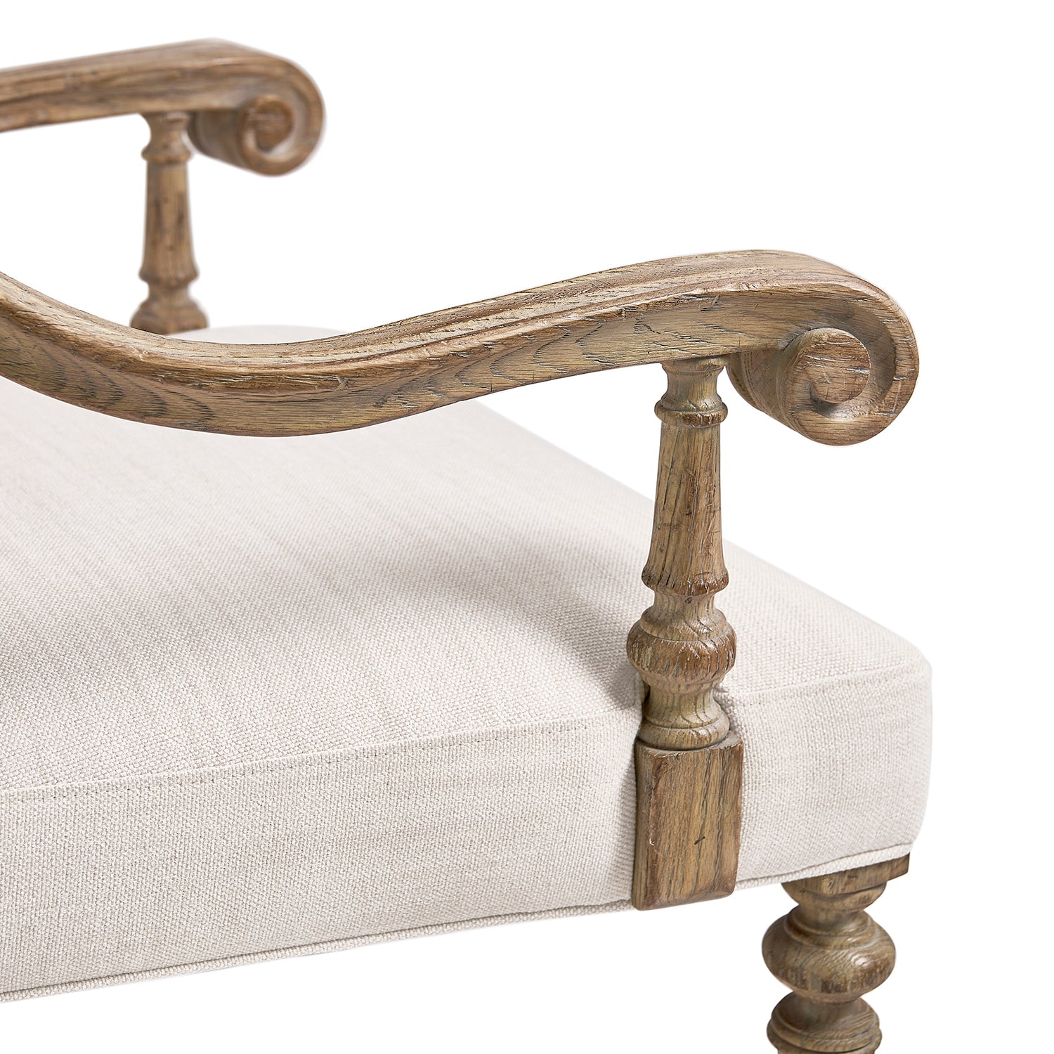 Jonathan Charles Sagehill Upholstered Arm Chair