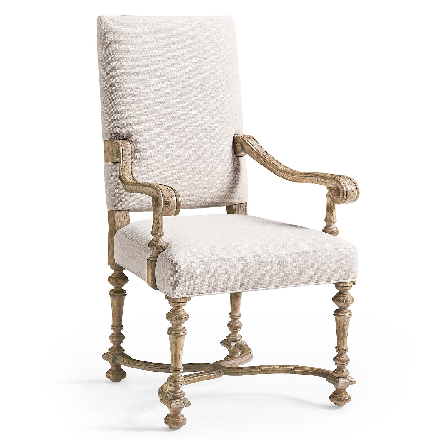 Jonathan Charles Sagehill Upholstered Arm Chair
